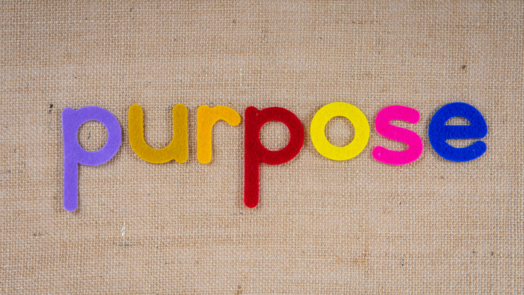 purposeと書かれた画像