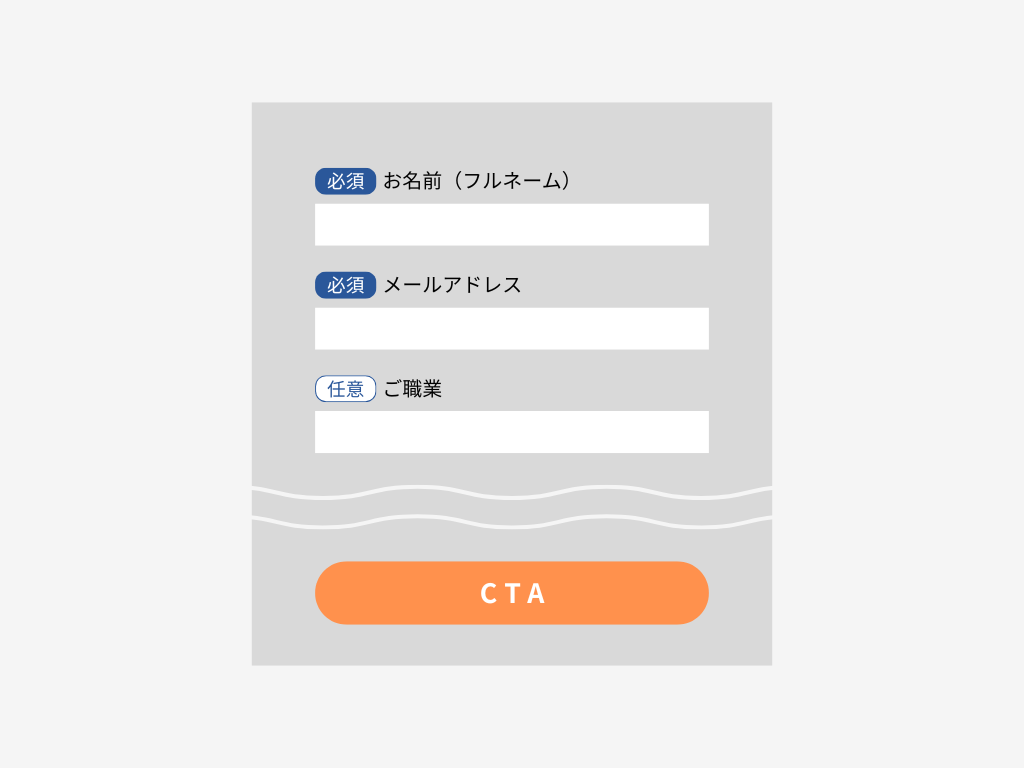 シンプルで分かりやすいデザインを採用する