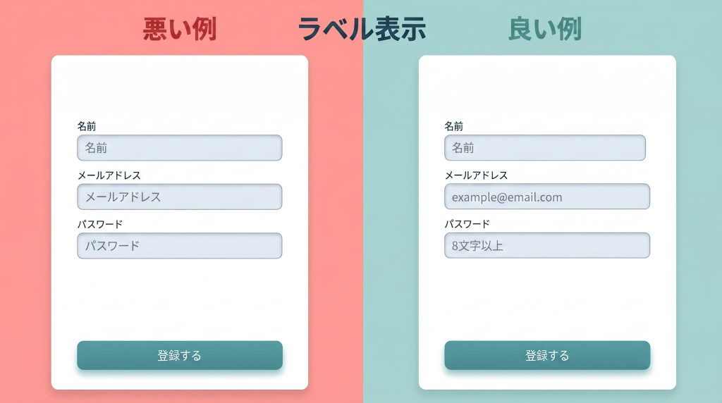 ラベル表示